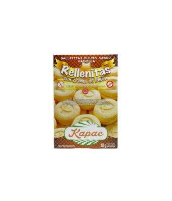 Galletitas De Vainilla Rellenas Con Crema De Lim N Sin Tacc Kapac