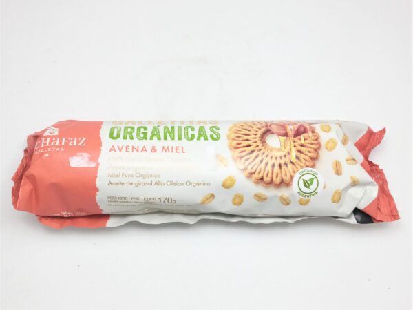 Galletitas Organicas Avena Miel Cachafaz