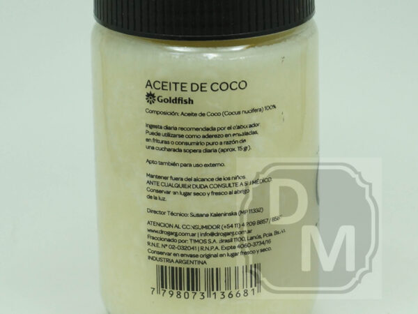 Aceite de Coco Neutro Goldfish