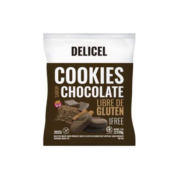 Cookies Sabor Chocolate Delicel