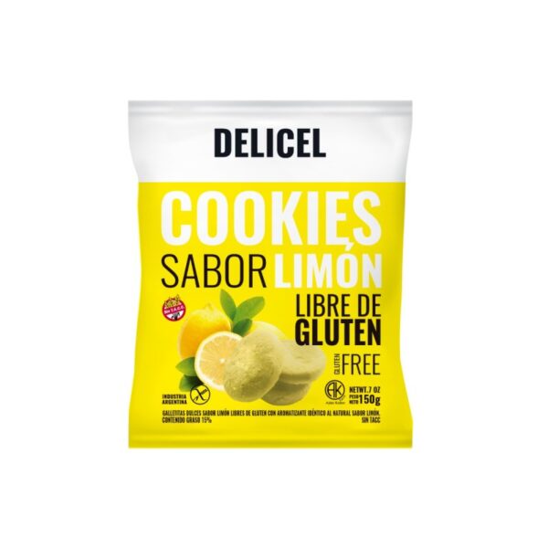 Cookies Sabor Limón Delicel