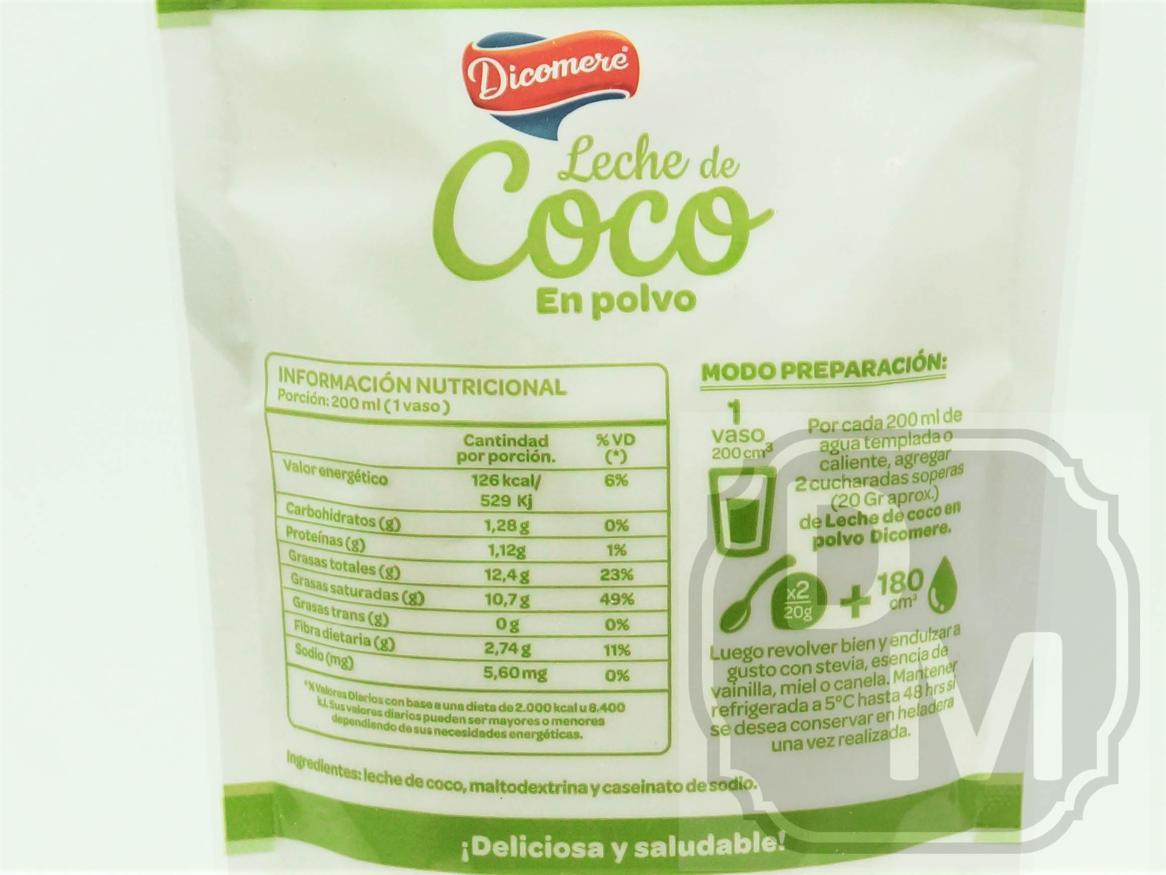 LECHE DE COCO EN POLVO X 100GR