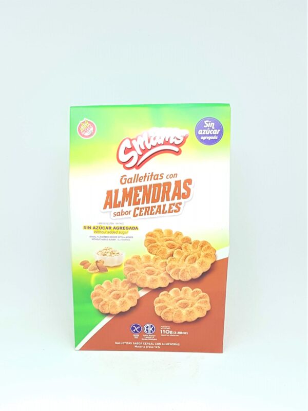 Galletitas con Cereales con Almendra - Smams