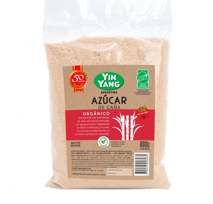Azúcar de Caña Organica Yin Yang