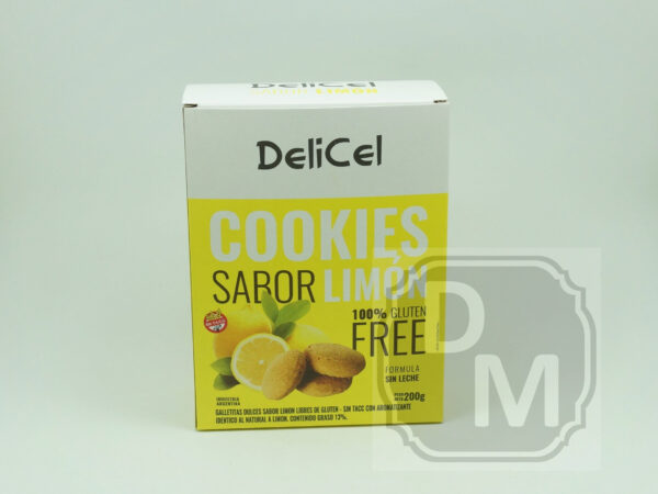 Cookies Delicel Sabor Limón