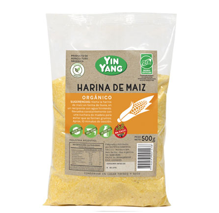 Harina Maiz Organica Yin Yang