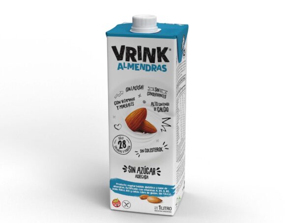 Leche de Almendras Sin Azúcar Vrink