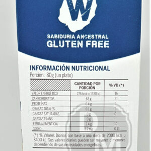 Fideos Multicereal con Chia Wakas
