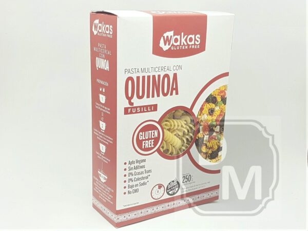 Fideos Multicereal con Quinoa Wakas
