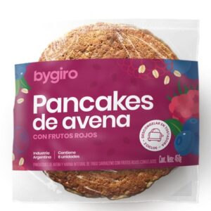 Pancakes ByGiro de Avena y Frutos Rojos