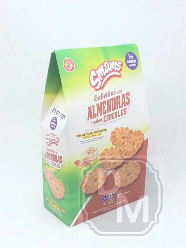 Cereales con Almendra - Galletitas Smams