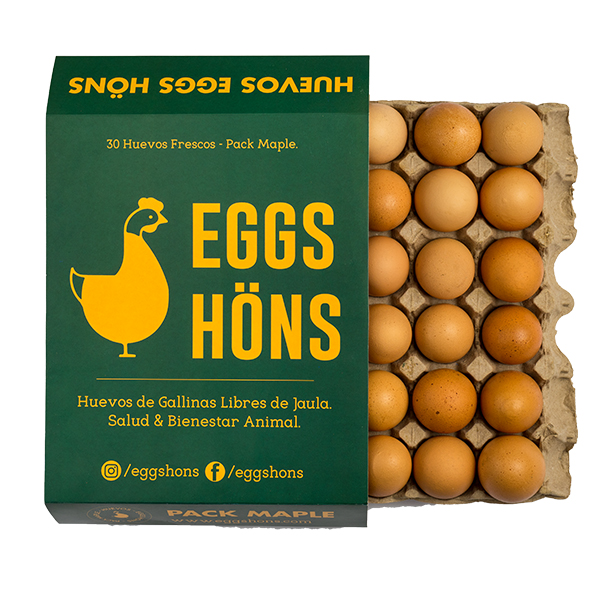 Maple Huevos Eggs Höns