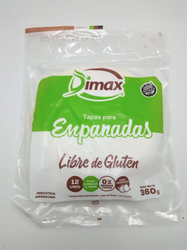 Tapas para Empanadas Dimax