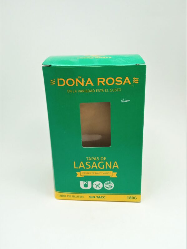 Tapas de Lasagna Doña Rosa