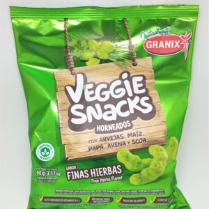 Veggie Snacks sabor Finas Hierbas Granix