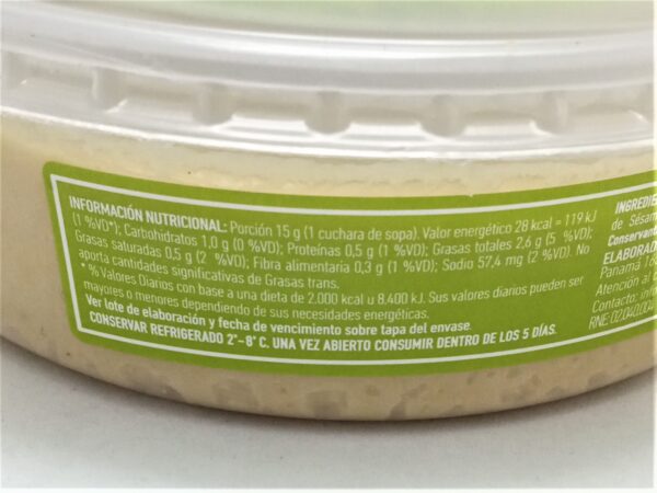 Hummus con Aceite de Oliva