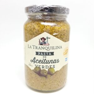 Pasta de Aceitunas Verdes La Tranquilina