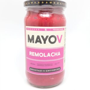 Mayonesa Vegana Sabor Remolacha MayoV