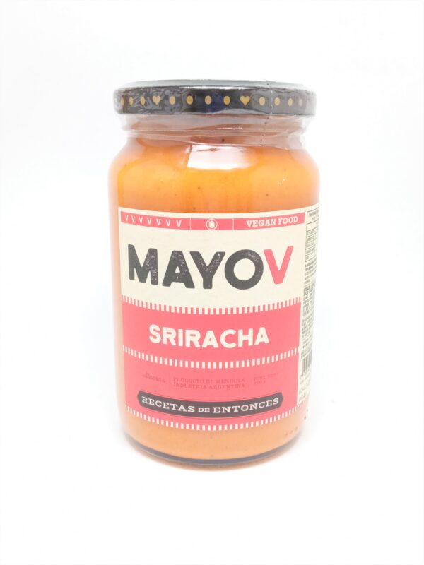 Mayonesa Vegana Sabor Sriracha MayoV