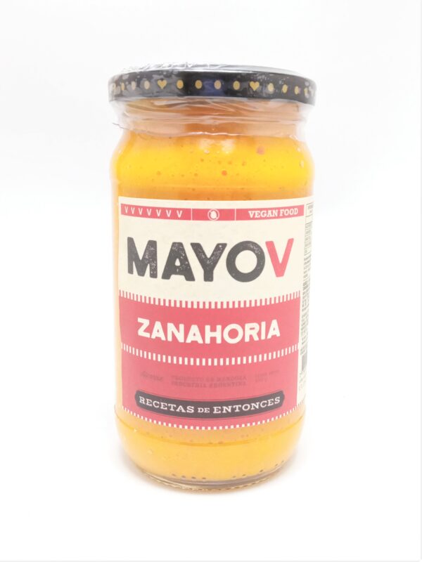 Mayonesa Vegana Sabor Zanahoria MayoV