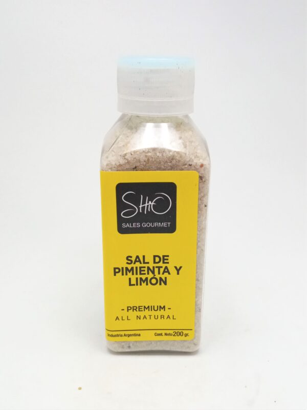 Sal de Pimienta y Limón Shio Sales Gourmet