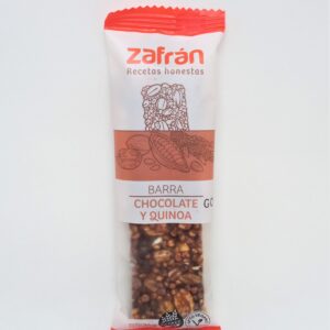 Barra de Chocolate y Quinoa Zafran