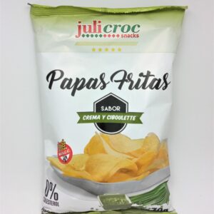 Papas Fritas sabor Crema Ciboulette Julicroc