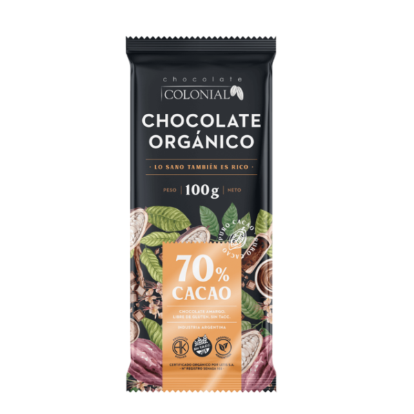 Chocolate Orgánico Colonial