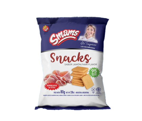Snacks Smams -Sabor Jamon