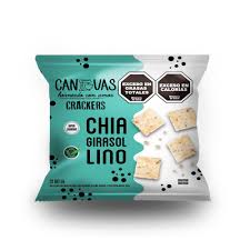 Galletitas Veganas Chia, Girasol y Lino - Canvas x 125gr