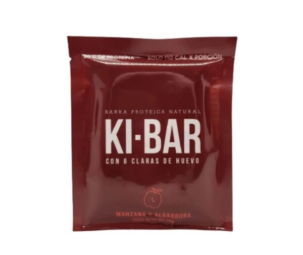 Barra Proteica Ki-Bar Manzana y Algarroba