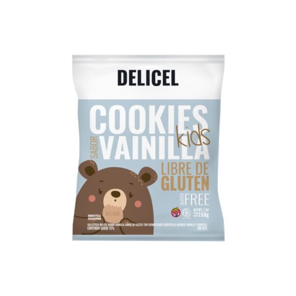 Cookies Sabor Vainilla KIDS Delicel