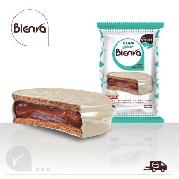 Alfajor con Stevia Bienva