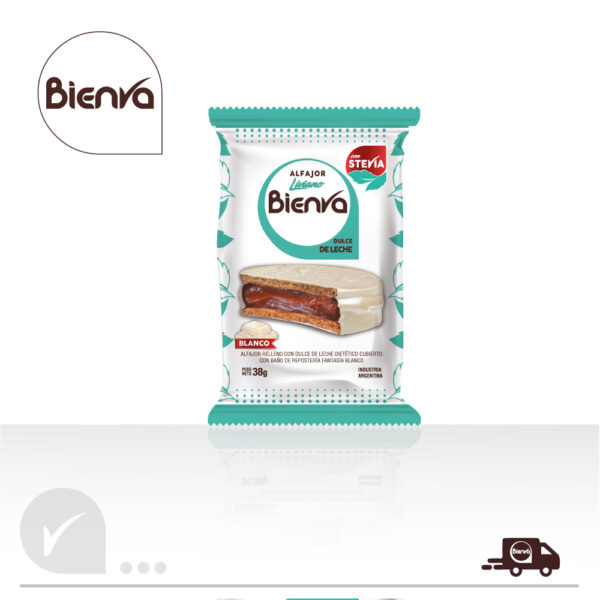 Alfajor con Stevia Bienva