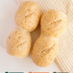 Pan Tipo Mignoncito Sin TACC y Sin Lactosa, Apto Vegano - Celipanes x4u