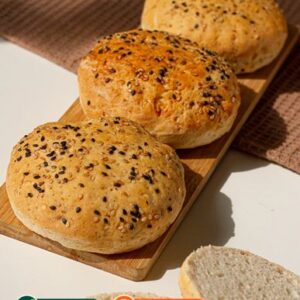 Pan de Hamburguesa Sin TACC y Sin Lactosa - Celipanes x4u
