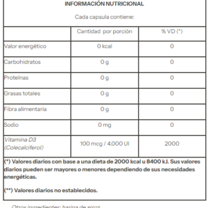 VItamina D3 Natier