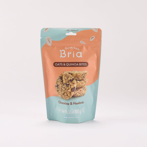 Bria Avena y quinoa- Chocolate y Avellanas x100gr