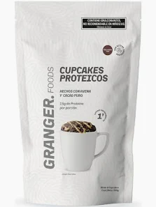 Premezcla cupcakes proteicos de cacao- Granger x360gr