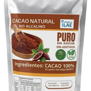 Cacao Amargo Natural No alcalino - ILAE x750gr