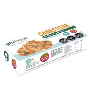 Canastitas de Jamón y Queso Sin TACC - Glufreez x3u