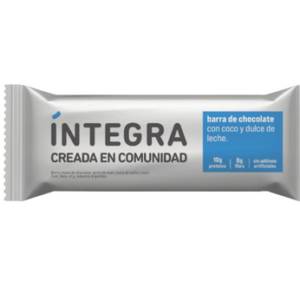 Barrita de chocolate con coco y Dulce de Leche - Integra x41g