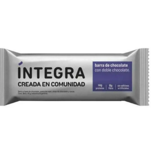 Barrita de chocolate con doble chocolate - Integra x41g
