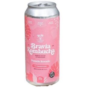 Kombucha de Pomelo Rosado - Bravía x 354ml